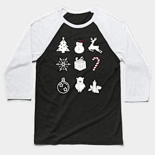 Christmas Celebration Baseball T-Shirt